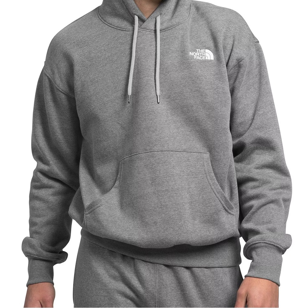 Gray The North Face Evolution Vintage Long-Sleeve Hoodie - XL